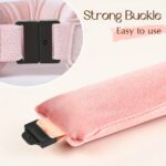 Ellitina Luxury Satin Heatless Curling Set with Sleep Bonnet – Rose Pink - Image 5