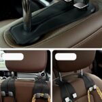 Premium Faux-Leather Double Car Headrest Hook - Image 6