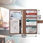 Premium Magnetic Car Document Organiser – Taupe - Image 2