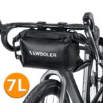 7L Waterproof Roll-Top Bicycle Handlebar Bag - Image 2