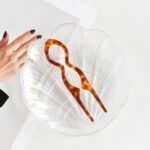 Tortoiseshell French Twist Acetate Hair Pin