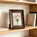 Natural Walnut 6-Inch Photo Frame