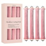 Ellitina Jumbo Velvet Heatless Curling Rods for Overnight Waves - Image 2
