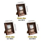 Wide Walnut Photo Frame - Image 2