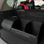 Matte Black Foldable Car Boot Organiser with Covered Storage