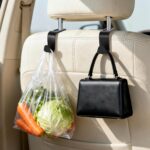 Padded Non-Slip Car Seat Protector with Storage Pockets & Headrest Hooks - Image 6
