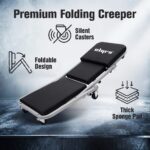 3-in-1 Rolling Mechanic’s Creeper & Workshop Stool - Image 6