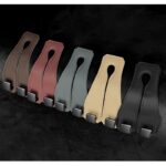 Premium Faux-Leather Double Car Headrest Hook