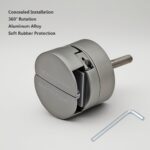Concealed Aluminium Bicycle Phone Mount – 360° Adjustable - Image 3