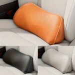 Breathable Ergonomic Car Lumbar Support Cushion – Warm Beige - Image 6