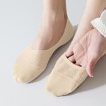4-Pack Men’s Neutral Invisible Mesh Socks - Image 3