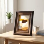 Two-Tone Walnut Photo Frame