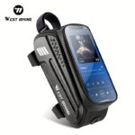 WEST BIKING Waterproof Top Tube Phone Bag - Image 7