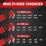 SEDY 30-Piece Long-Arm Hex & Torx Key Set - Image 7