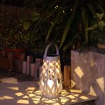 Luma Woven Solar Garden Lantern - Image 8