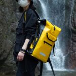 25L Waterproof Tarpaulin Cycling Backpack with Reflective Detail - Image 9