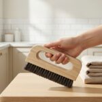 Natural Wood Wallpaper Smoothing Brush with Soft Bristles - Image 6