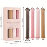 Ellitina Jumbo Velvet Heatless Curling Rods for Overnight Waves - Image 4