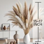 Natural Beige & White Dried Pampas Grass Styling Bundle - Image 2