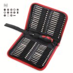 55-Piece Extra-Long S2 Steel Screwdriver Bit Set