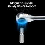 Compact Bicycle Ratchet Repair Tool Kit with Carry Pouch - Image 7