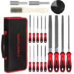 57-Piece Professional Metal File & Sanding Set