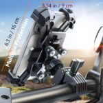 Dual Vibration-Dampening Motorcycle Phone Mount - Image 4