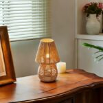 Natural Paper Rope Bedside Lamp - Image 4