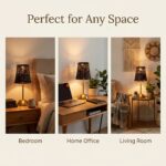 Rechargeable Rattan Table Lamp - Image 3