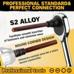 ELEAD 20-Piece Extra-Long Hex Bit Socket Set - Image 6