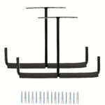 Heavy-Duty Ceiling Storage Hooks — 2 or 4 Pack