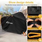 Heavy-Duty Outdoor Bicycle Cover for Up to 3 Bikes - Image 3