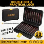 ELEAD 20-Piece Extra-Long Hex Bit Socket Set - Image 7