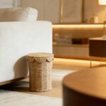 Natural Woven Waste Paper Basket - Image 3