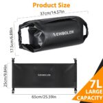 7L Waterproof Roll-Top Bicycle Handlebar Bag - Image 5