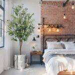 183cm Artificial Olive Tree with Wood-Look Planter - Image 4