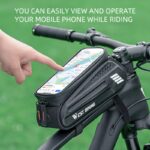 WEST BIKING Waterproof Top Tube Phone Bag