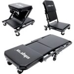 3-in-1 Rolling Mechanic’s Creeper & Workshop Stool