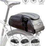 8L Reflective Bicycle Rear-Rack Trunk Bag - Image 3