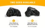 Heavy-Duty 210D Oxford Bicycle Cover for Up to 3 Bikes - Image 4