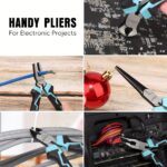 6-Piece Precision Mini Pliers Set with Storage Pouch - Image 5