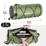 2.5L Waterproof Multi-Mount Bicycle Storage Bag - Image 4
