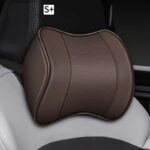 Ergonomic Contoured Car Neck Support Pillow – Black - Image 2