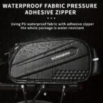 Hard-Shell Waterproof Bicycle Rear Rack Bag - Image 6