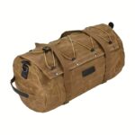 Vintage Waxed Canvas Weekend & Travel Duffel Bag - Image 5