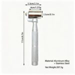 Professional Stainless Steel Wallpaper Seam Roller with Textured Handle - Image 3