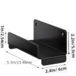 Heavy-Duty Wall-Mounted Ladder Storage Hooks - Image 2