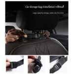 Premium Full-Back Car Seat Protector with Storage Pockets - Image 5