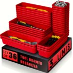 36-Piece Modular Tool Drawer Organiser Set - Image 3