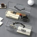 Set of 2 Clear Portable Art & Craft Storage Cases - Image 6